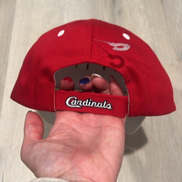 NWT St Louis Cardinals MLB 10 Time Champion Strapback Red Hat Cap New With Tags - Picture 5 of 11